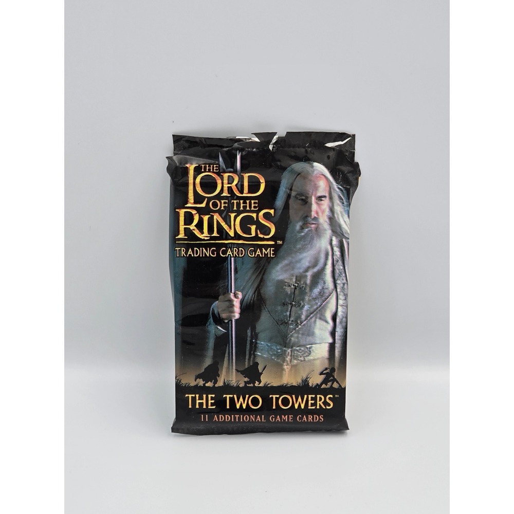 Lord of the Rings The Two‎ Towers Trading Card Game Booster Pack- Opened